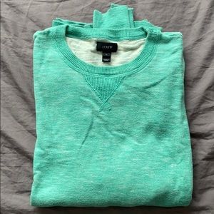 J. Crew crewneck sweatshirt - green - L